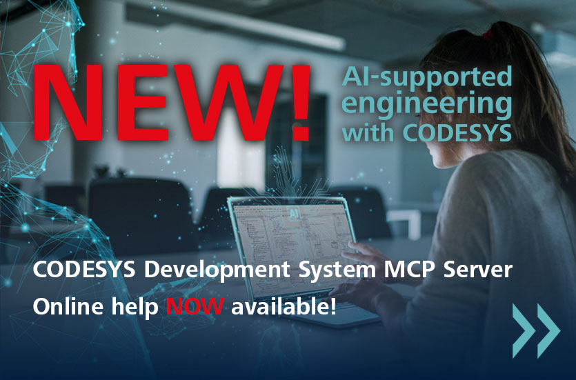 全新！借助CODESYS实现AI辅助工程 – CODESYS Development System MCP Server在线帮助现已推出